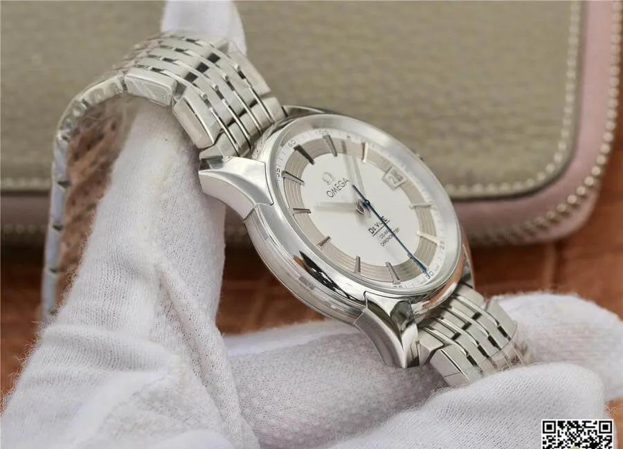 Omega De Ville 431.30.41.21.02.001 VS Factory 1:1 Best Edition Replica Watch Silver Strap